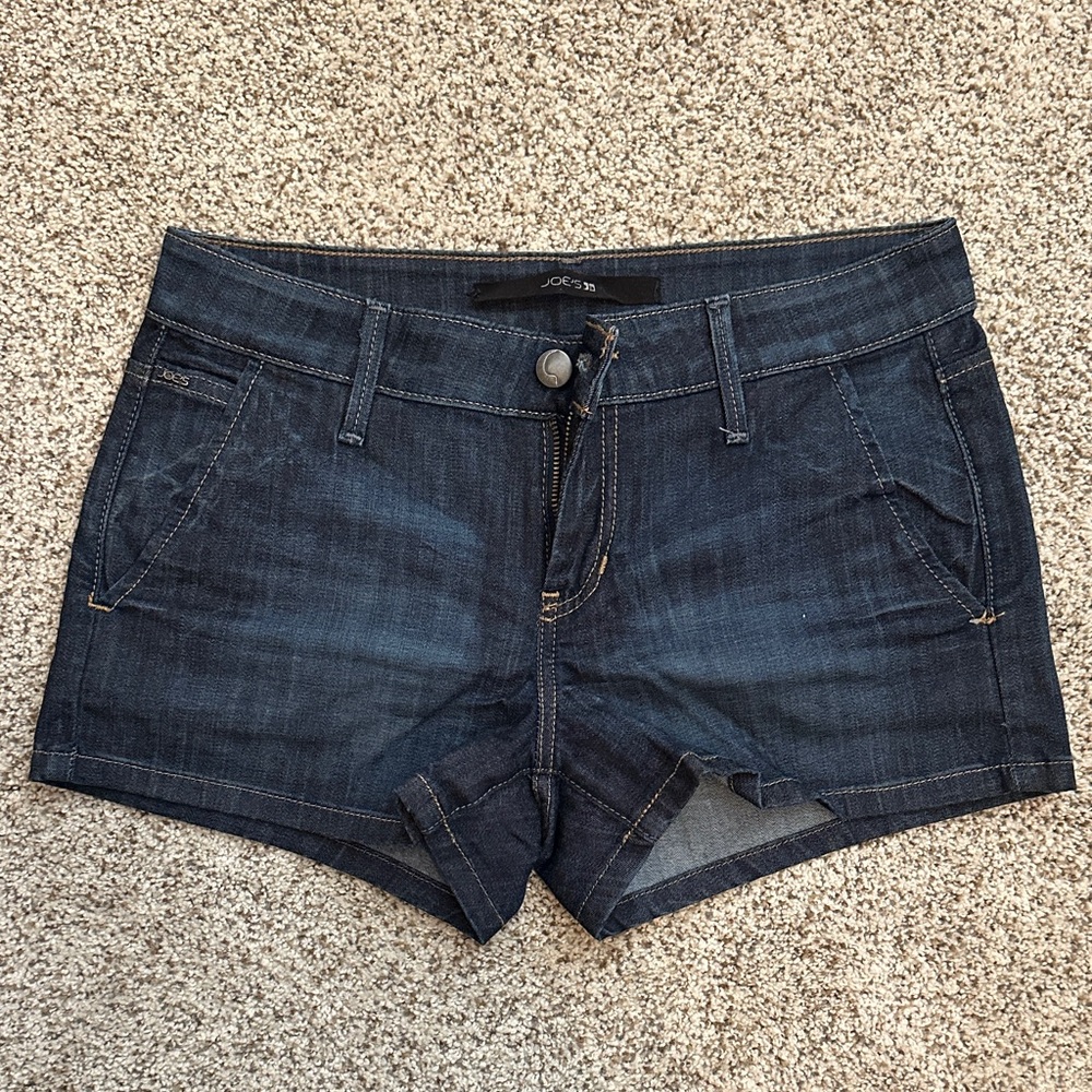 Joe's Jeans Dark Blue Denim Shorts -25